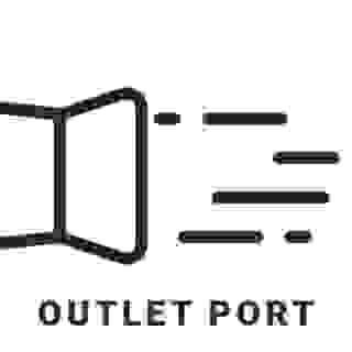 Outlet port male or female