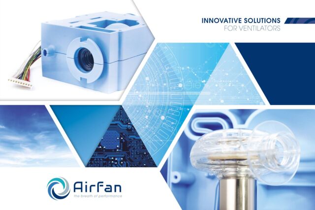 Airfan. Soufflantes et micro-turbines pour dispositifs médicaux