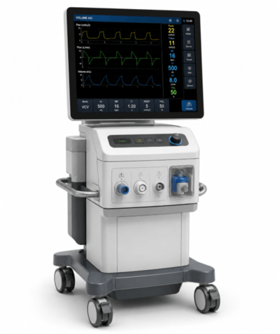 Respirateurs médicaux et assistance respiratoire en milieu hospitalier